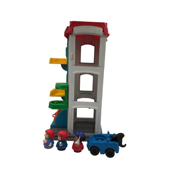Fisher-Price Little People Auto Garage Playset With Figures & Car - Picture 4 of 4